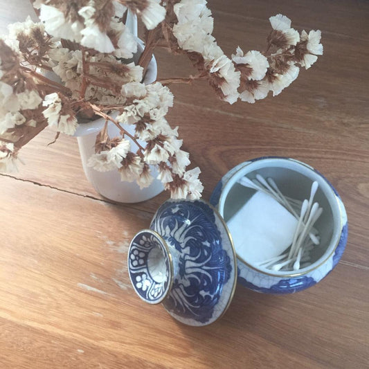 Vase Artisanal Indigo