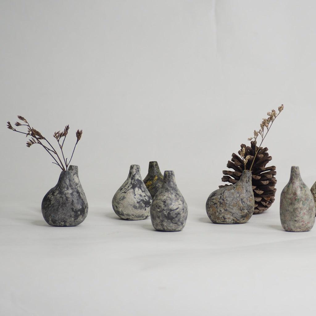 Vase en Papier Recyclé 5 cm
