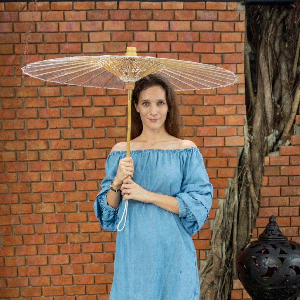 Parapluie Bambou Chiang Mai